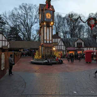 This is Big Ben during Christmas Town.  Photo taken December 25, 2023.