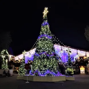 This is a view of the O'Tannenbaum tree during Christmas Town (there is a show too).  Photo taken November 18, 2021.