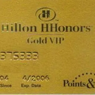 HiltonGoldMember X.