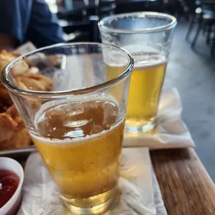 Lots of beer on tap.