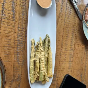 Asparagus fries