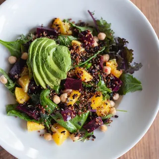 Quinoa & Power Greens Salad (gf) (ve)