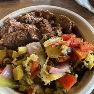 Braised Grass-fed Brisket Bowl (gf)
