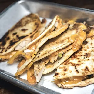 Chicken Quesadilla.