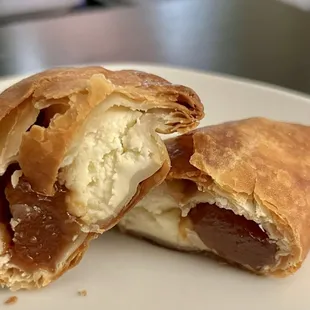 Guava &amp; Cream Cheese Empanada. Sweet guava and creamy cheese for contrast. I liked this a lot.