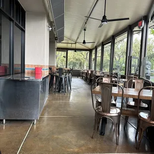 (Covered) patio dining