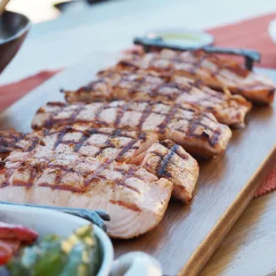 grilled pork
