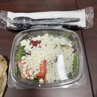 Spinach & Strawberry Salad (gf) (v)