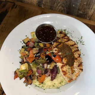 Garlic Mashed Potatoes (gf) (v)