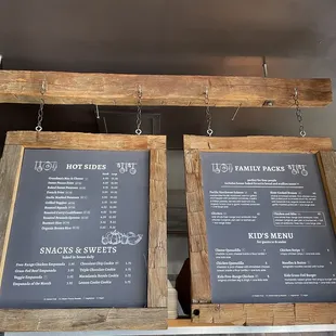 Part of menu