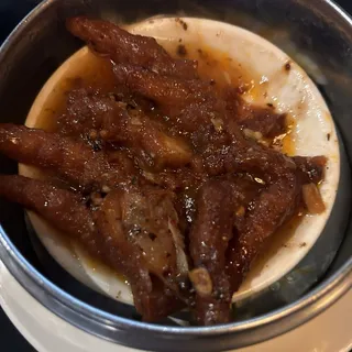 D12.steamed Chicken Feet W. Black Bean Sauce D12.
