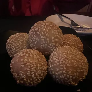 Fired Mini Red Bean Sedame Ball (6Pcs) 6