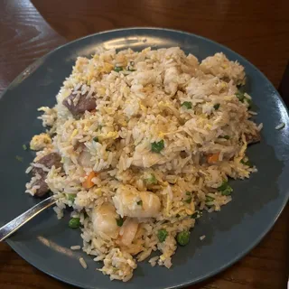 Combo Fried Rice ( Beef Chicken Shrimp)