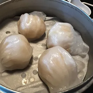 D6 Har Gar (Shrimp Dumpling) (4Pcs)(Gluten Free) D6 (4Pcs)*