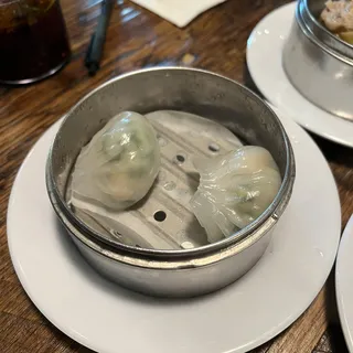 D7 Shrimp Leek Dumplings (4Pcs Steam)(Gluten Free) D7 (4 Pcs)*