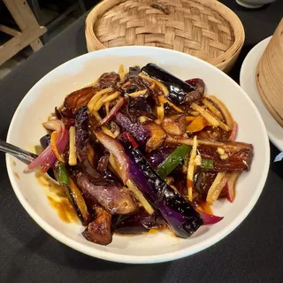 V1 Eggplant W Garlic Sauce(Spicy) V1 (Spicy)