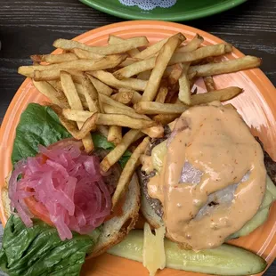 Irish Bacon Cheese Burger