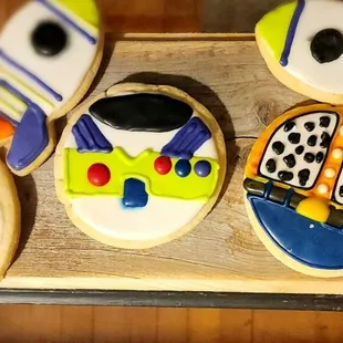Toy Story Inspired Cookies