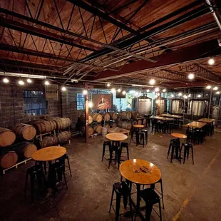 Production area turned event space