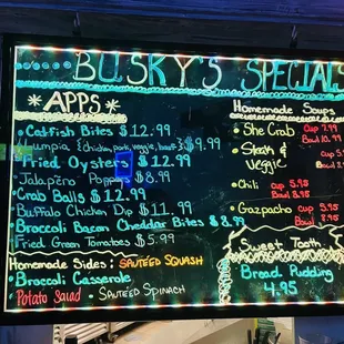 Busky&apos;s Specials