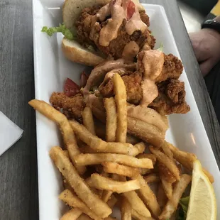Catfish sandwich