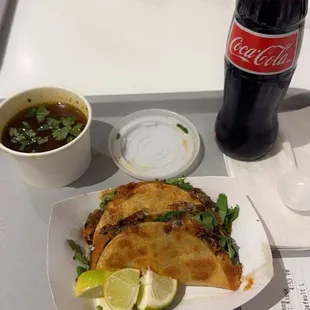Quesabirria Tacos with Consomé