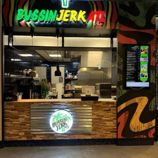 Bussin Jerk ATL Restaurant.