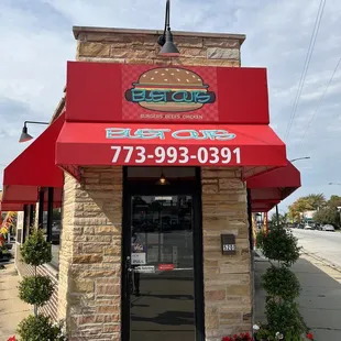 Exterior of  establishment