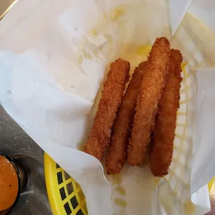 The panko-crusted calamari was amazing