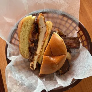 Brown Line Chicken Sandwich