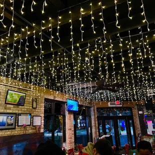 the interior of a restaurant