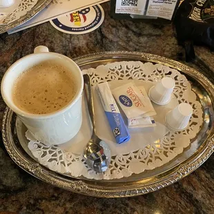 Cafe Latte w, Belgium mill stick