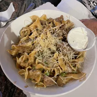 Beef Stroganoff