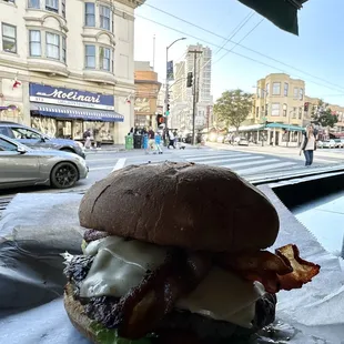 1/2 lb. Bacon Burger