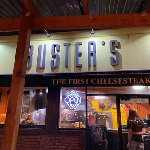 Front of restaurant!!