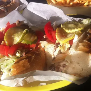 Whole Sub California Cheesesteak Sandwich