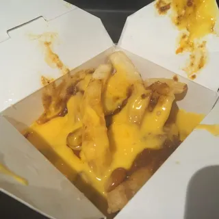 Chili Garlic Cheese Fries