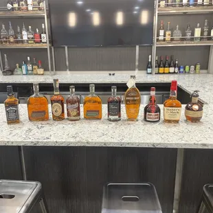 Work bar update!  Almost acceptable.   Now we go for the expensive stuff!
