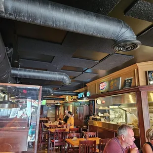 From the front of the restaurant