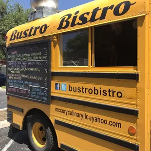 Cheers to the Bustro Bistro Bus Driver!