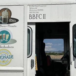 the front door of a truck