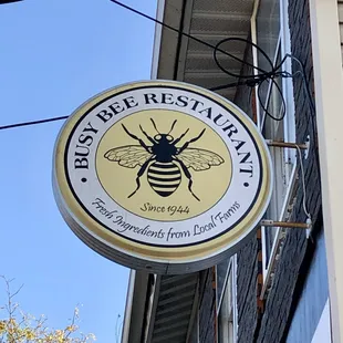 Restaurant sign