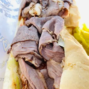 Belly Butter Sandwich (pastrami and chicken)