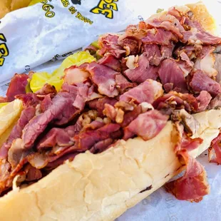 Belly Butter Sandwich (pastrami and brisket)