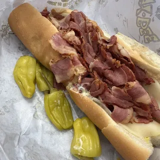 Pastrami with Cheese Sandwich