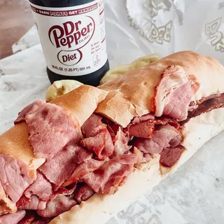 Turkey Pastrami Sandwich