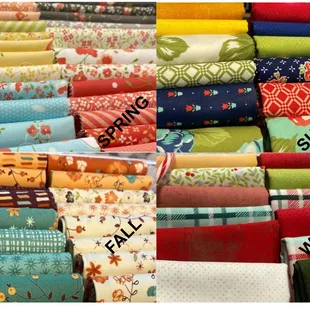 Saturday Sampler 2020 "Seasons" fabrics