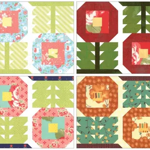 ~Seasons~ Block 1 Saturday Sampler 2020 Mystery Quilt