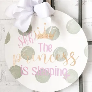 Small Door hanger custom realtor gift