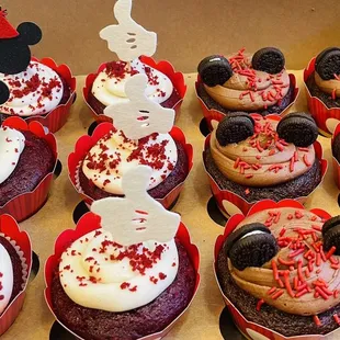 Mickey Mouse cupcakes